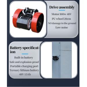 Hand Stacker 2T Load Capacity Electric Pallet Stacker Support After-sales