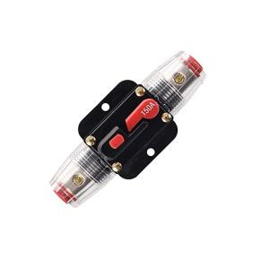 China 12V 24V Inline Fuse Car Audio Circuit Breaker Manual Reset Fuse Holder For Overload Protection on sale