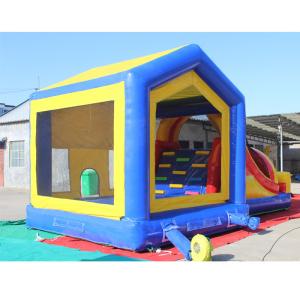 Affordable PVC Bouncy Castles Commercial Grade Tan Party Bounce House Inflatable