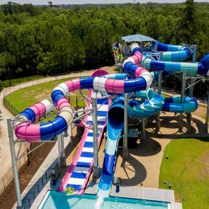 Commercial Water Park Equipment Fiberglass Swimming Pool High-Speed Competition