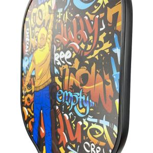 Gym Pickleball Racket EVA Carbon Custom Printed Pickleball Paddles