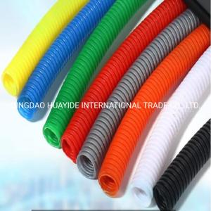 China PVC Single Wall Corrugated Pipe Making Machine with Deep Screw Channel Structure on sale