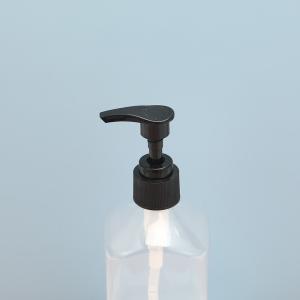 Easy Dispensing Flip-top Plastic Lotion Bottles with PET Collar Material and