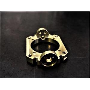 Aerospace Spare Parts Optical Bracket Defence Components Electric Anodized
