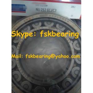 Steel Cage Cylindrical Roller Bearings with Removable Inner Ring , C3