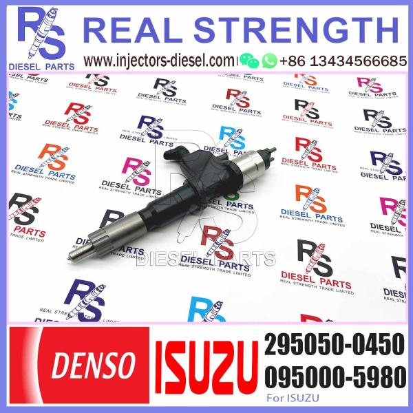 Common Rail Fuel Injector 8-97622035-1 8976220351 295050-0450 for 6WG1 Engine Parts