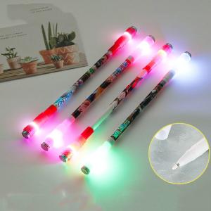 Novelty Led Light Spinner Pen Fingertip Illumination Decompression Gyro Business