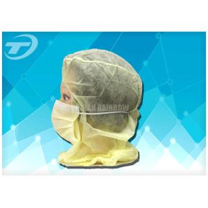 Disposable Nonwoven Astronaut Hat With 3ply Earloop Face Mask