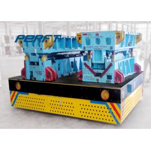 steerable trackless transfer cart free moving on cement floor