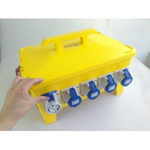 RCD Protection Mobile Power Distribution Box Heavy Duty Rubber Material
