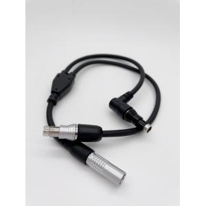Black 4 Pin Lemo Cable To Fischer 4 Pin 7 Pin For BNVD AVINS Night Vision
