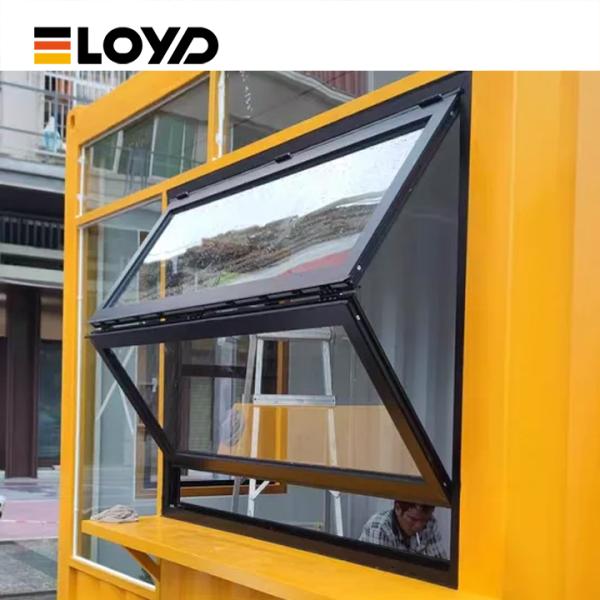Buy Aluminum Folding Window with Double Tempered Glass at wholesale prices