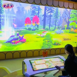 Multi Language Drawing Alive Interactive Wall Games Durable Construction