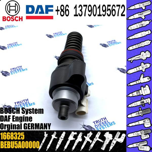 original new Diesel fuel pump assembly 1668325 BEBU5A00000 for DAF truck engine