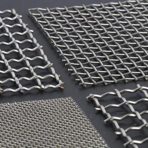 Rectangular 304L 25m Stainless Steel Wire Mesh Screen