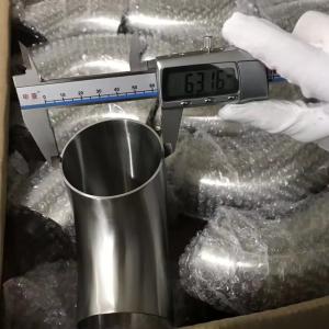Pressure Pipe Fitting Stainless Steel In ASME Standard Silver Threaded