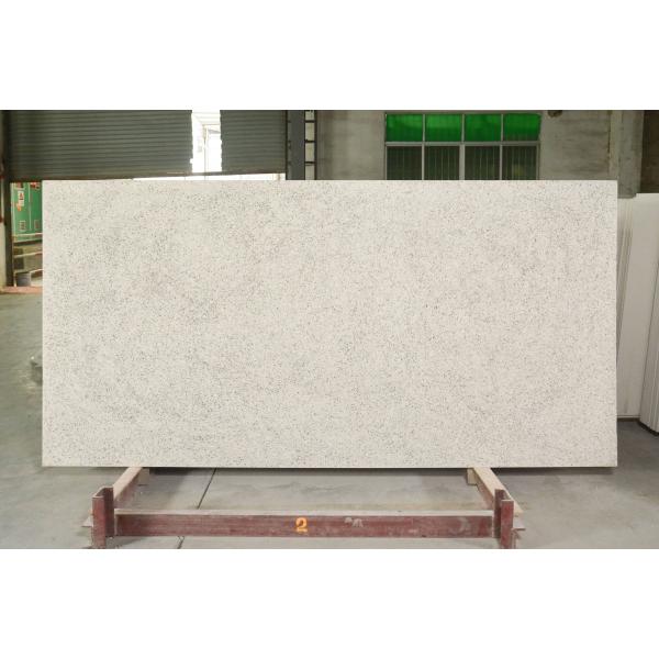 Buy Polished Quartz Marble Engineered Stone Vanity Top 3250x1850x20mm at wholesale prices