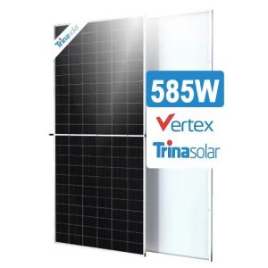China AR Coated Heat Stengtered Glass 565-585W Trina TSM-DE19R Solar Panel Mono Pv Module on sale