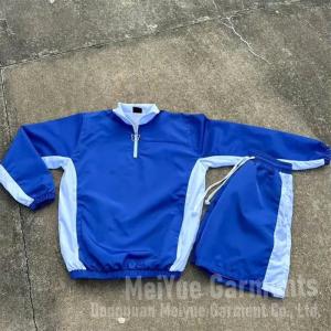 Custom Logo Windbreaker Nylon Pullover Shirt Lightweight Shorts Running Summer