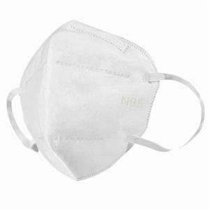 White Disposal Comfortable Kn95 Face Mask High Bacteria Filtration