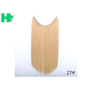 Full Cuticle Ponytail Synthetic Braiding Hair Extensions Human Hair Pieces