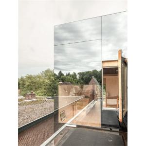 Reflective Glass Curtain Wall Facade For Energy Efficient Buildings