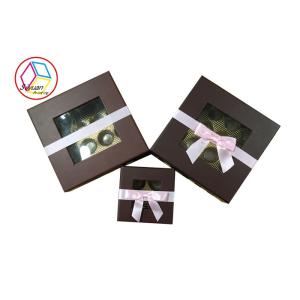 Personalized Empty Chocolate Gift Boxes / Chocolate Presentation Boxes