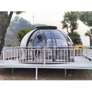 Safe Aluminum Polycarbonate Dome House Large Aluminum Profiles Round