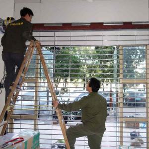 Stainless Steel Rolling Security Grilles , Storefront Rolling Grill Gate
