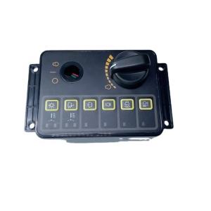 R335-7 Excavator AC Control Panel 21N8-20506 with Throttle Knob Switch Box 21N8