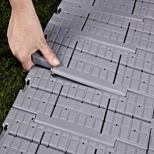 Portable plastic event flooring,stadium floor,turf protection systems&mats can