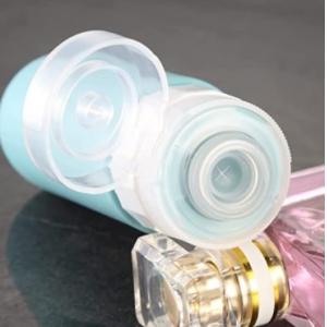 Toiletries Cylinder Refillable Silicone Travel Bottles Set Squeezable 3Oz