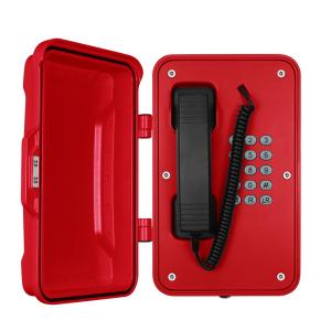 Moisture Resistant Industrial Weatherproof Telephone with Rugged Handset