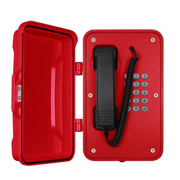Buy Moisture Resistant Industrial Weatherproof Telephone with Rugged Handset at wholesale prices