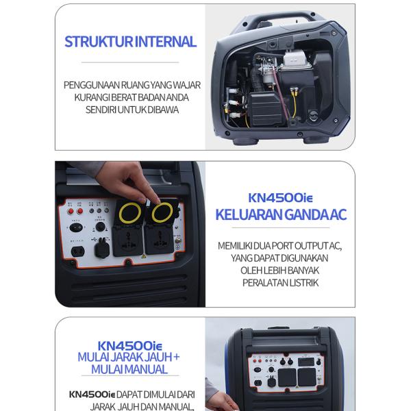 Kemage 10kw gasoline generator super silent gasoline generator