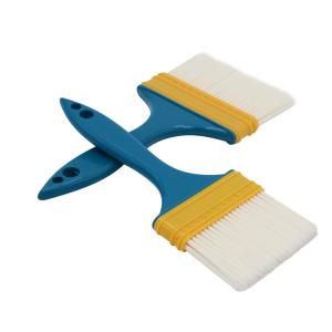 Plastic Handle Synthetic Paint Brush Flat Brush 45-47mm Length Out