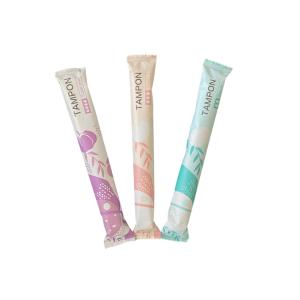 China OEM Private Label Feminine Hygiene Organic Cotton Tampon Period on sale
