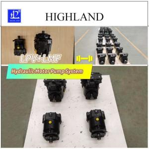 China HIGHLAND Harvester Scraper Hydraulic Pump Motor System Axial Structure on sale