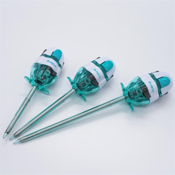 Buy Surgsci Endoscopic Surgery 5mmx75/100/150mm Disposable Laparoscopic Optical Trocars at wholesale prices