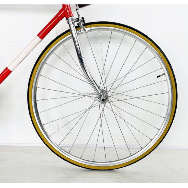 Cr-Mo Steel Frame Fixie Bicycle with Classic Lugged Frame and 11KG Lightweight Design