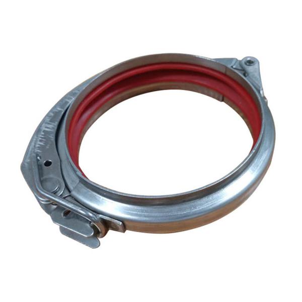 Buy 150MM Stainless Steel Cinch Clamps Dust Collection Fittings at wholesale prices