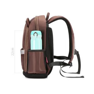 NHB245 Nylon lightweight lovely cat 3D polyester student school bag