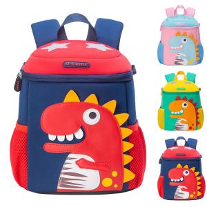 Kindergarten Waterproof Kids Backpack Mochila Dinosaur 3D Cute Cartoon Toddler