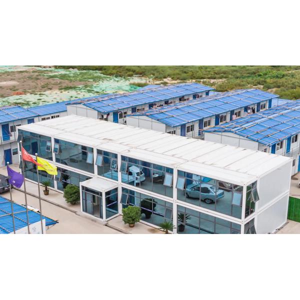 Zontop modern luxury quick concrete ready prefabricated 4 bedrooms glass prefab