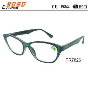 New arrival and hot sale reading glasses,spring hinge，suitable for women and men