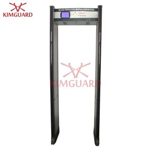 Full Body 33 Zone Door Frame Metal Detector Factory Traffic Lights With Bidirectional Counter
