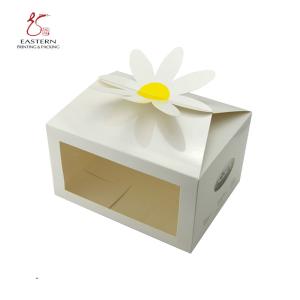 Customized Logo Cupcake Packaging Boxes for Cake Box Printing