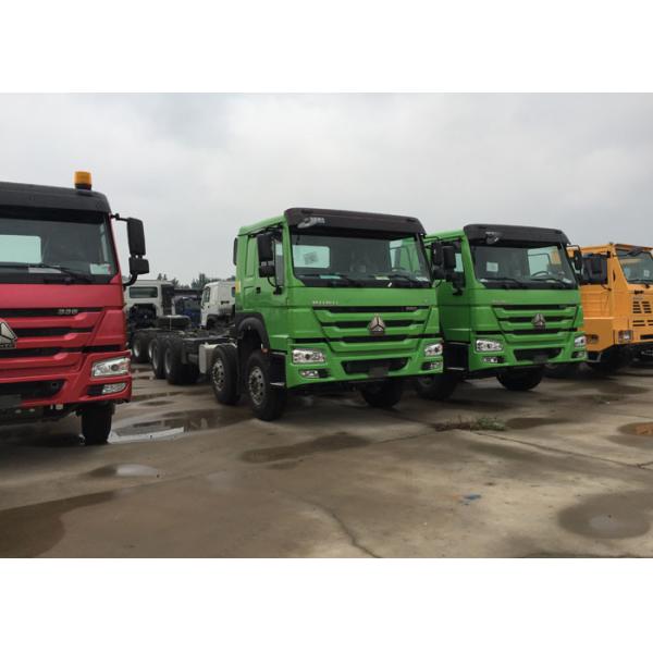 SINOTRUK HOWO Dump Truck Chassis 371HP 8X4 LHD 31 tons 28CBM Commercial Dump Truck