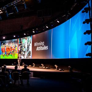 Flexible Led Display Curved Screen P1.95 P2.976 Rental Led Display High