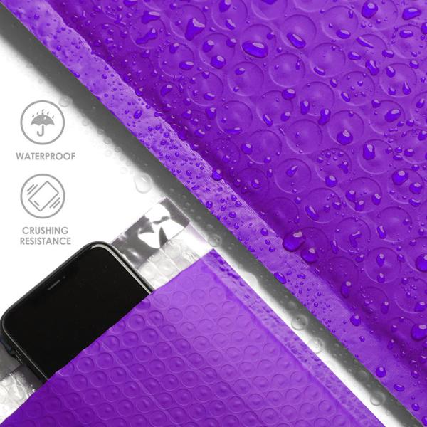 Customizable compostable padded wrap envelopes packaging yellow eco friendly